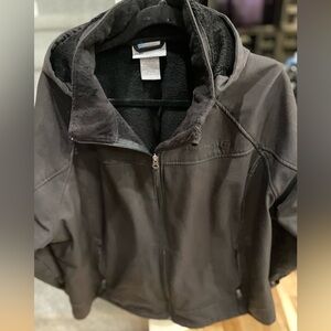 Free Country - Men's Odyssey II Flex Super Softshell® Jacket Black Plaid